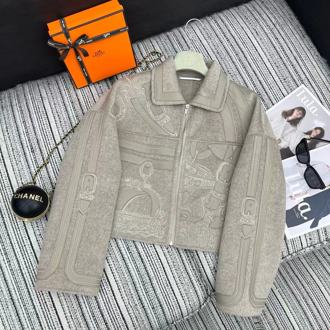 HERMES Hm Jacket Cashmere