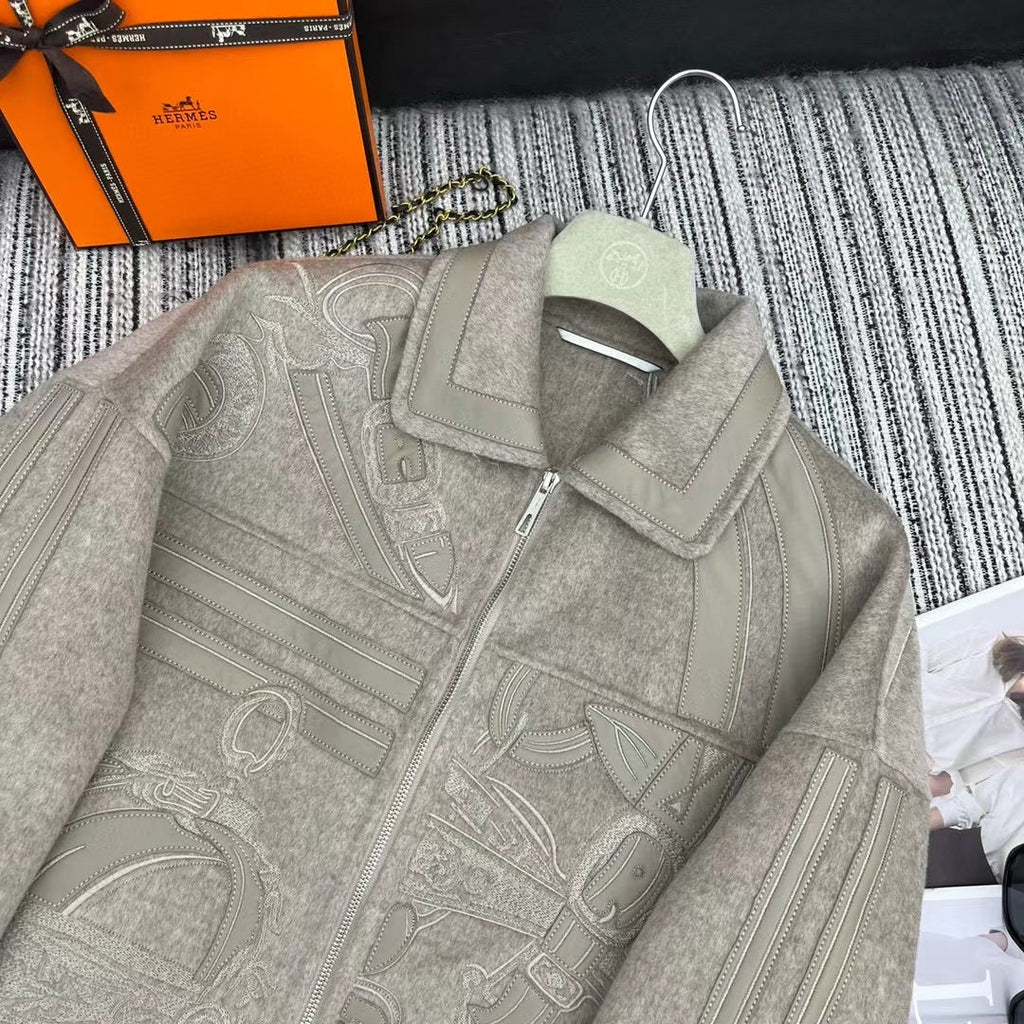 HERMES Hm Jacket Cashmere