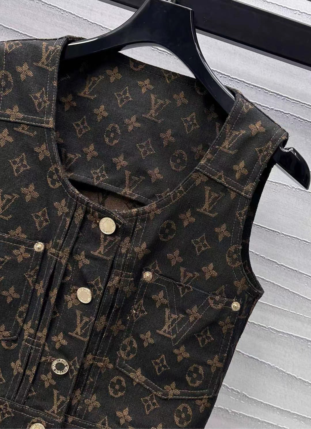 LOUIS VUITTON LV Monogram Denim Set