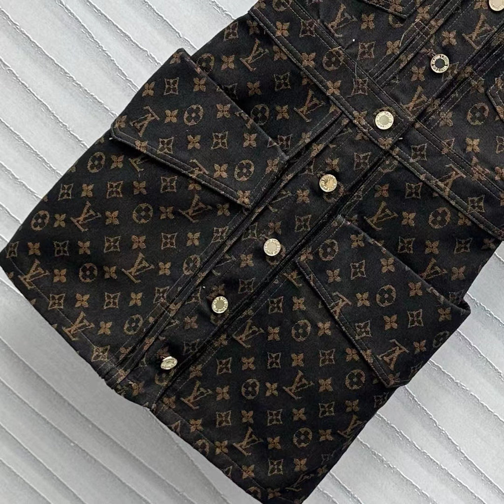 LOUIS VUITTON LV Monogram Denim Set