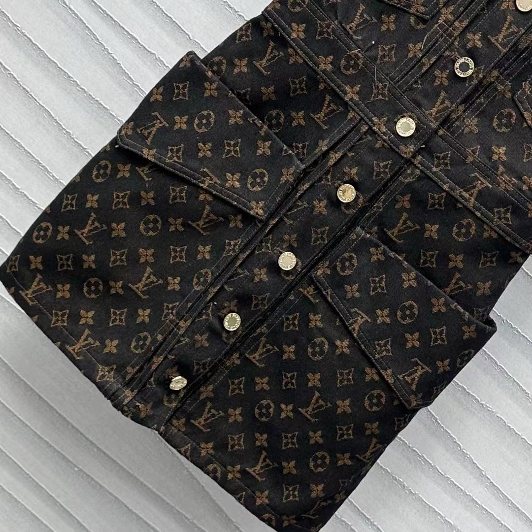 LOUIS VUITTON LV Monogram Denim Set