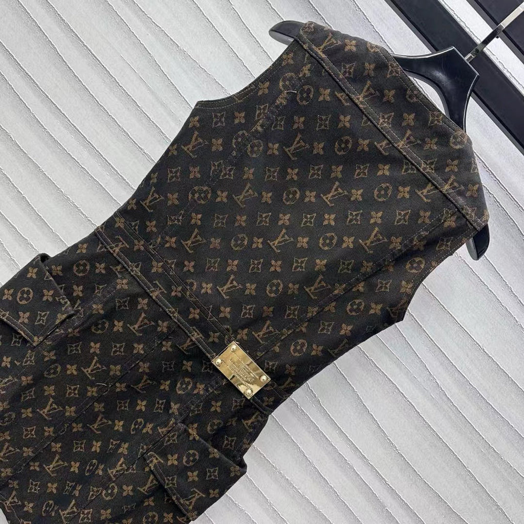 LOUIS VUITTON LV Monogram Denim Set