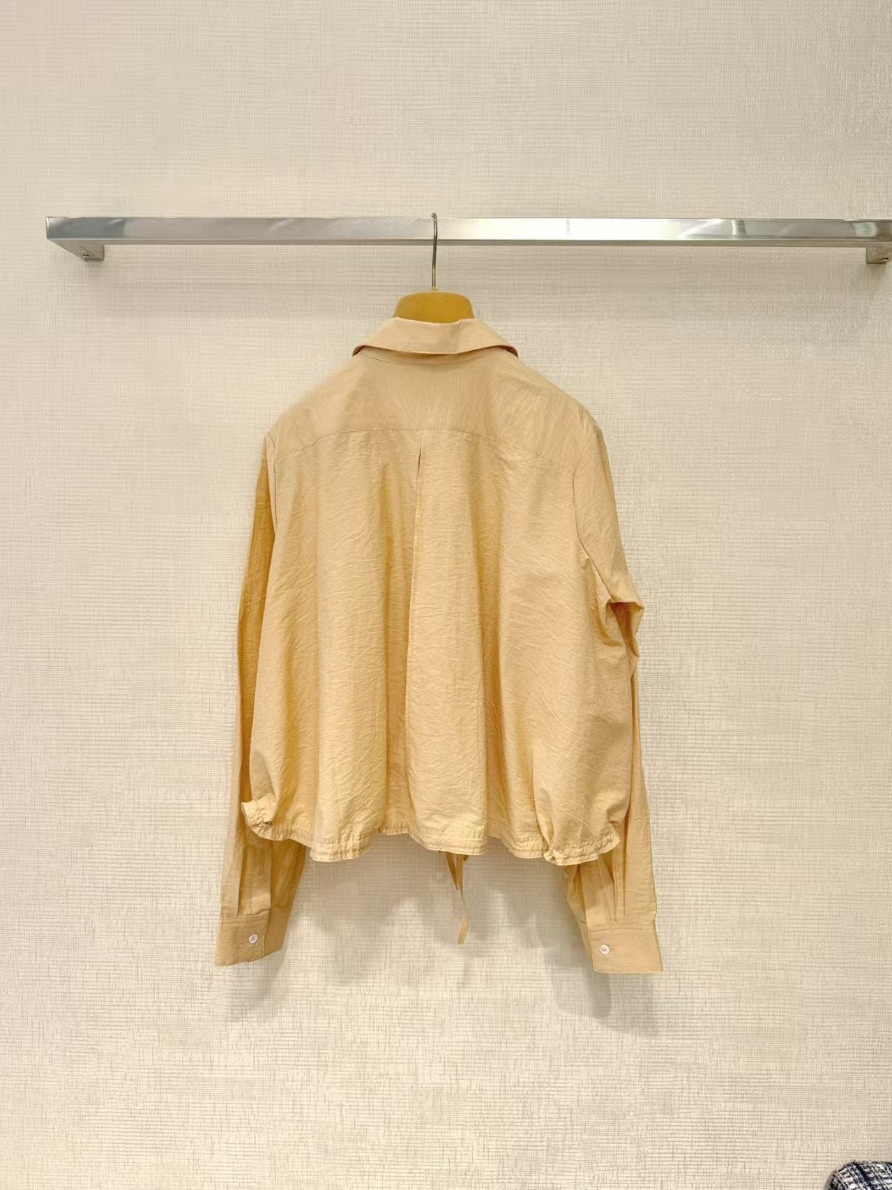 LOEWE SET IN BEIGE COTTON WITH EMBROIDERED LOGO