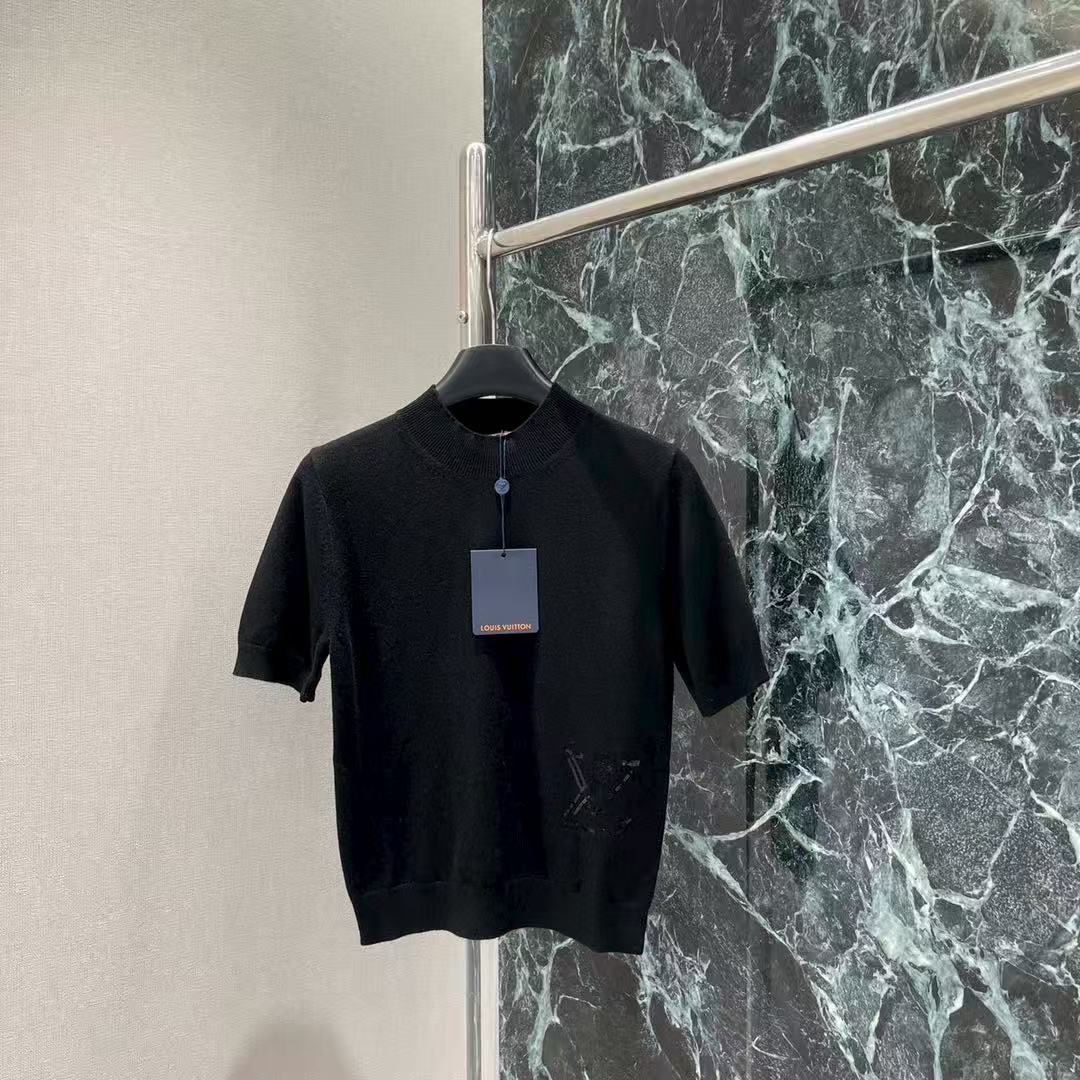 LOUIS VUITTON LV READY-TO-WEAR T-SHIRT IN COTTON KNIT
