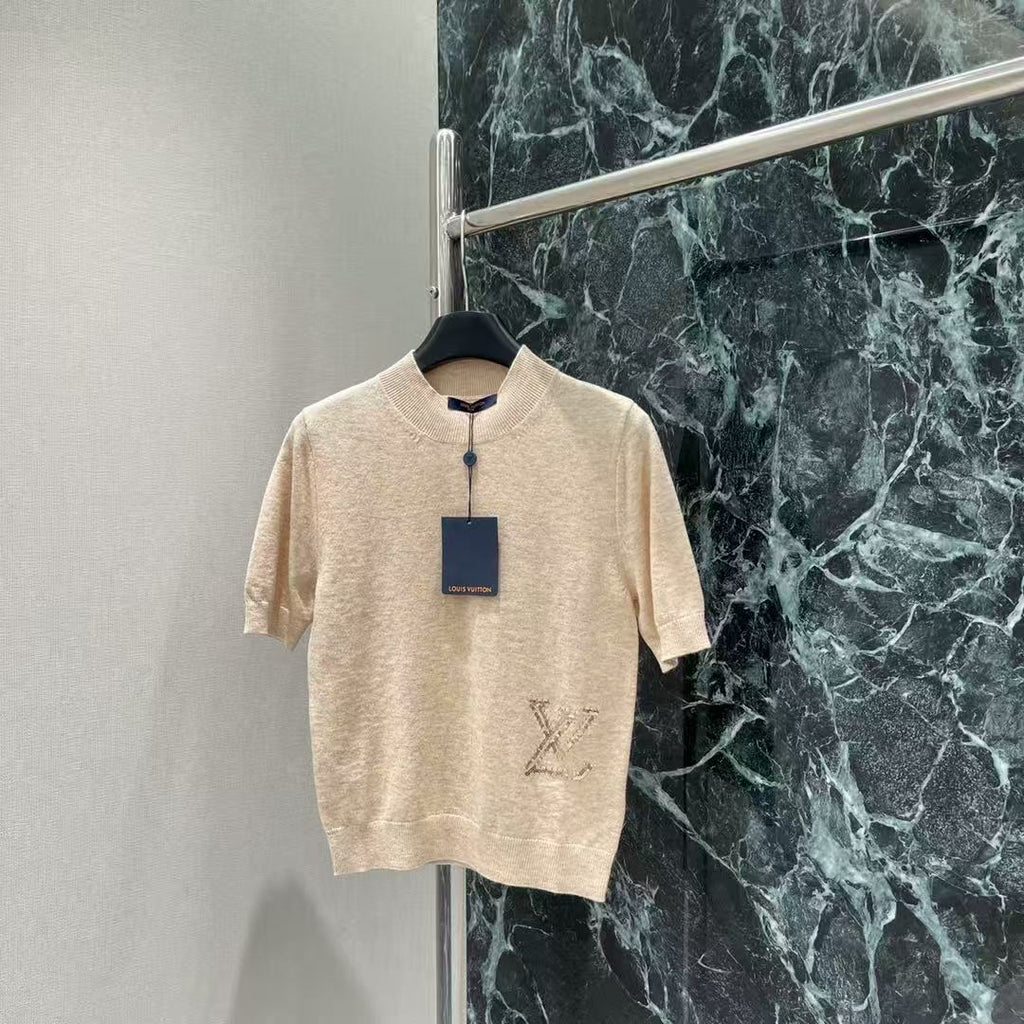 LOUIS VUITTON LV READY-TO-WEAR T-SHIRT IN COTTON KNIT