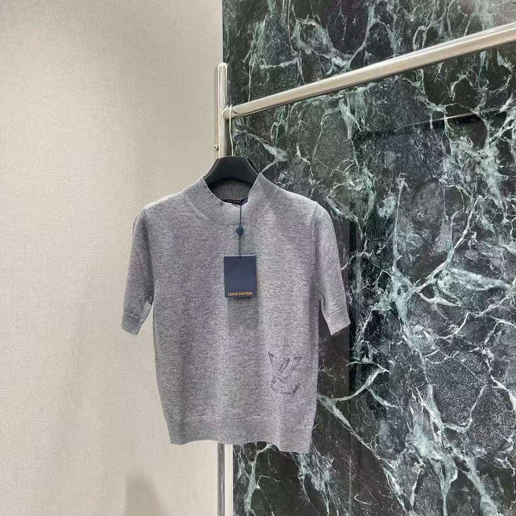 LOUIS VUITTON LV READY-TO-WEAR T-SHIRT IN COTTON KNIT