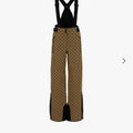 GUCCI TECHNICAL FABRIC JACQUARD PANTS WITH ADJUSTABLE SHOULDER STRAPS