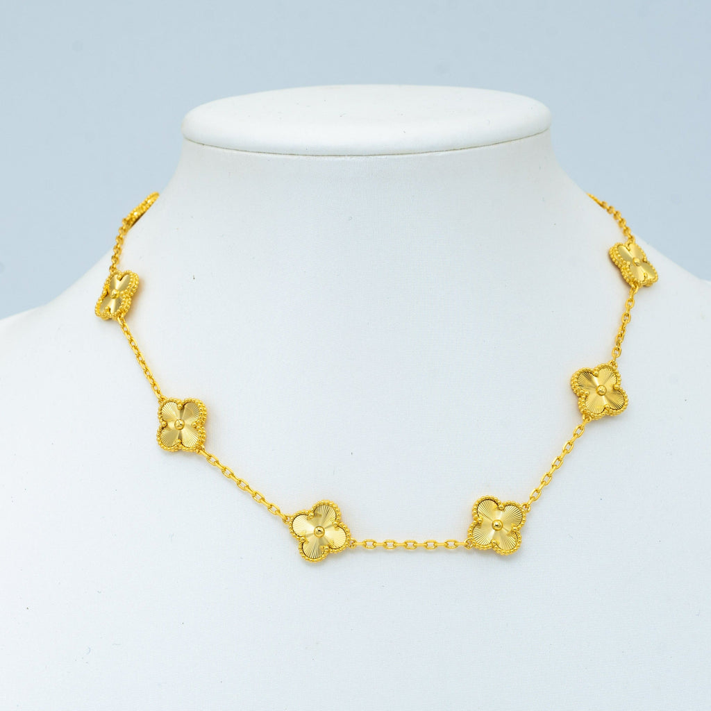 Van Cleef & Arpels VINTAGE NECKLACE 10 MOTIFS GOLD