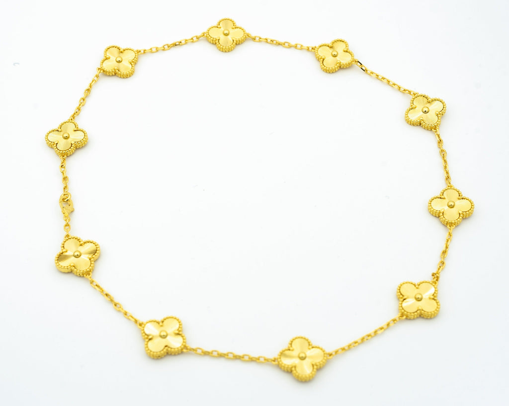 Van Cleef & Arpels VINTAGE NECKLACE 10 MOTIFS GOLD