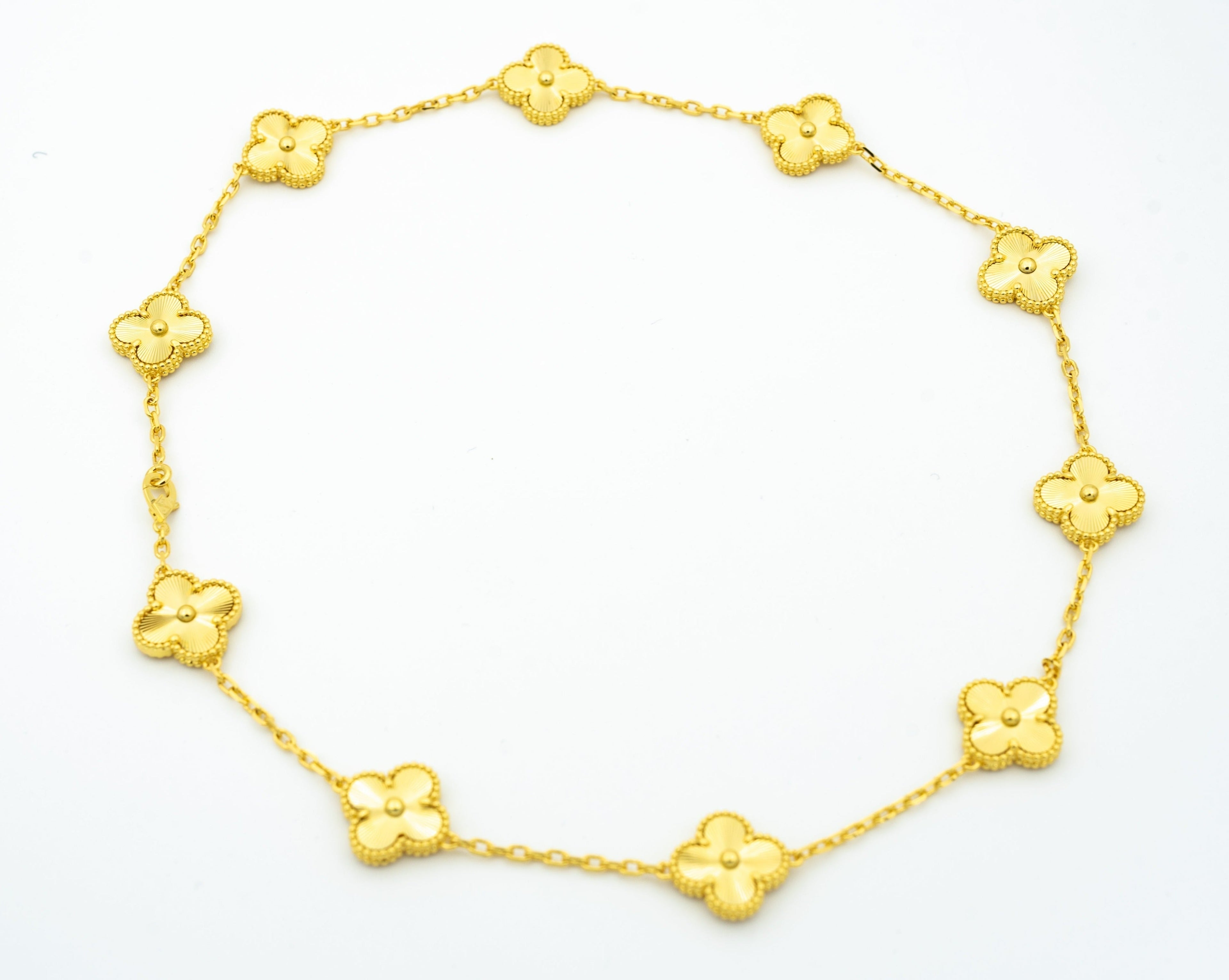 Van Cleef & Arpels VINTAGE NECKLACE 10 MOTIFS GOLD
