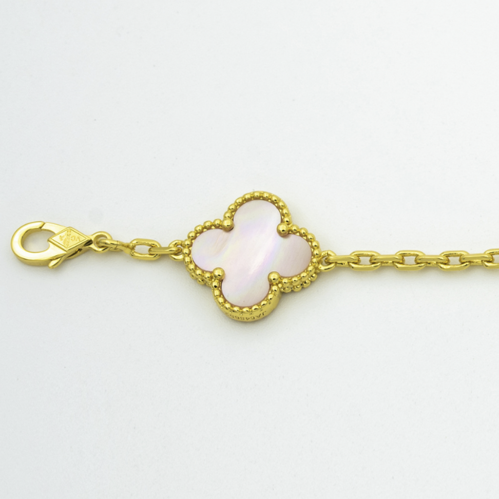 Van Cleef & Arpels CLOVER BRACELET 5 MOTIF MOP