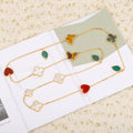 Van Cleef & Arpels LUCKY 12 MOTIFS GOLD NECKLACE