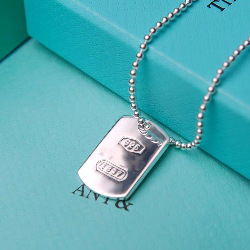 TIFFANY DOG TAG NECKLACE