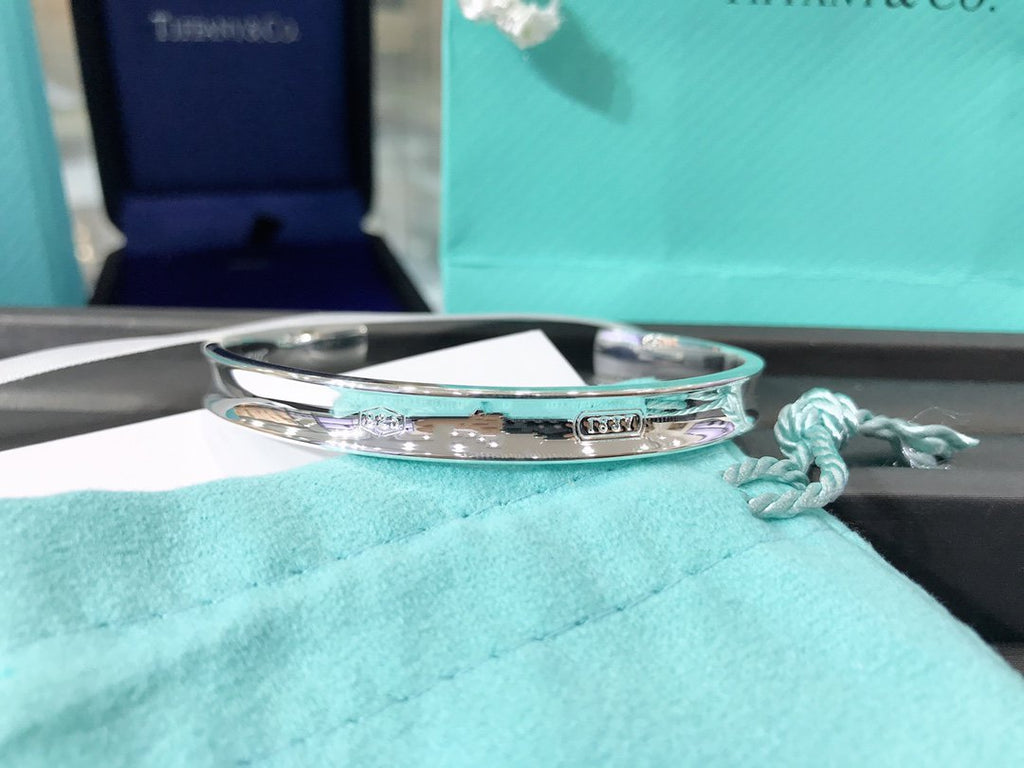 TIFFANY 1837 CUFF IN SILVER NARROW