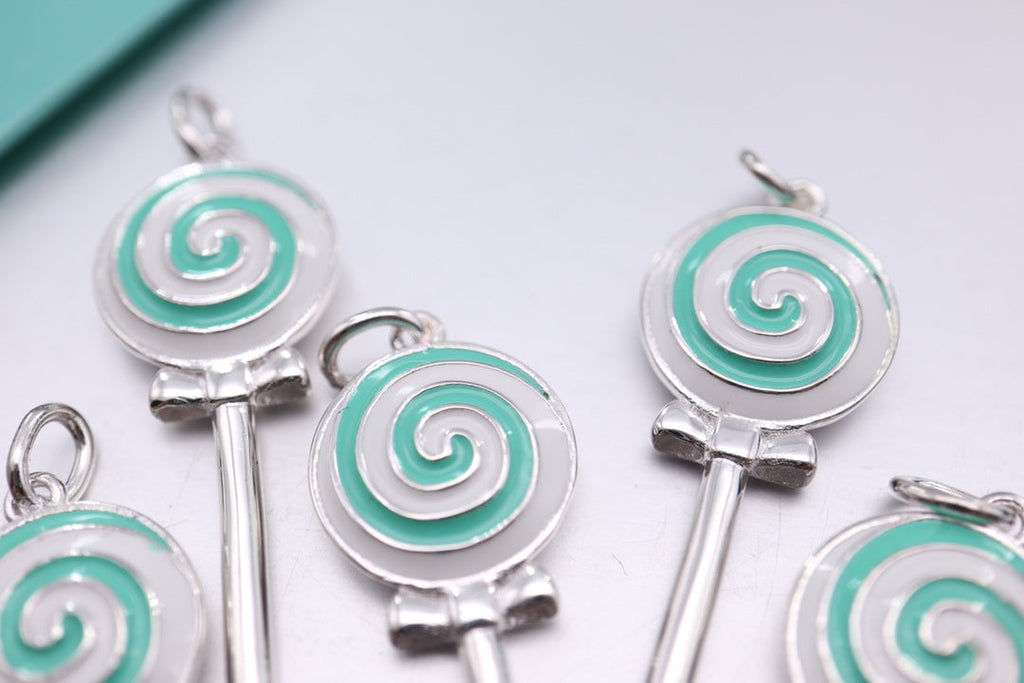 TIFFANY STERLING SILVER LOLLIPOP NECKLACE