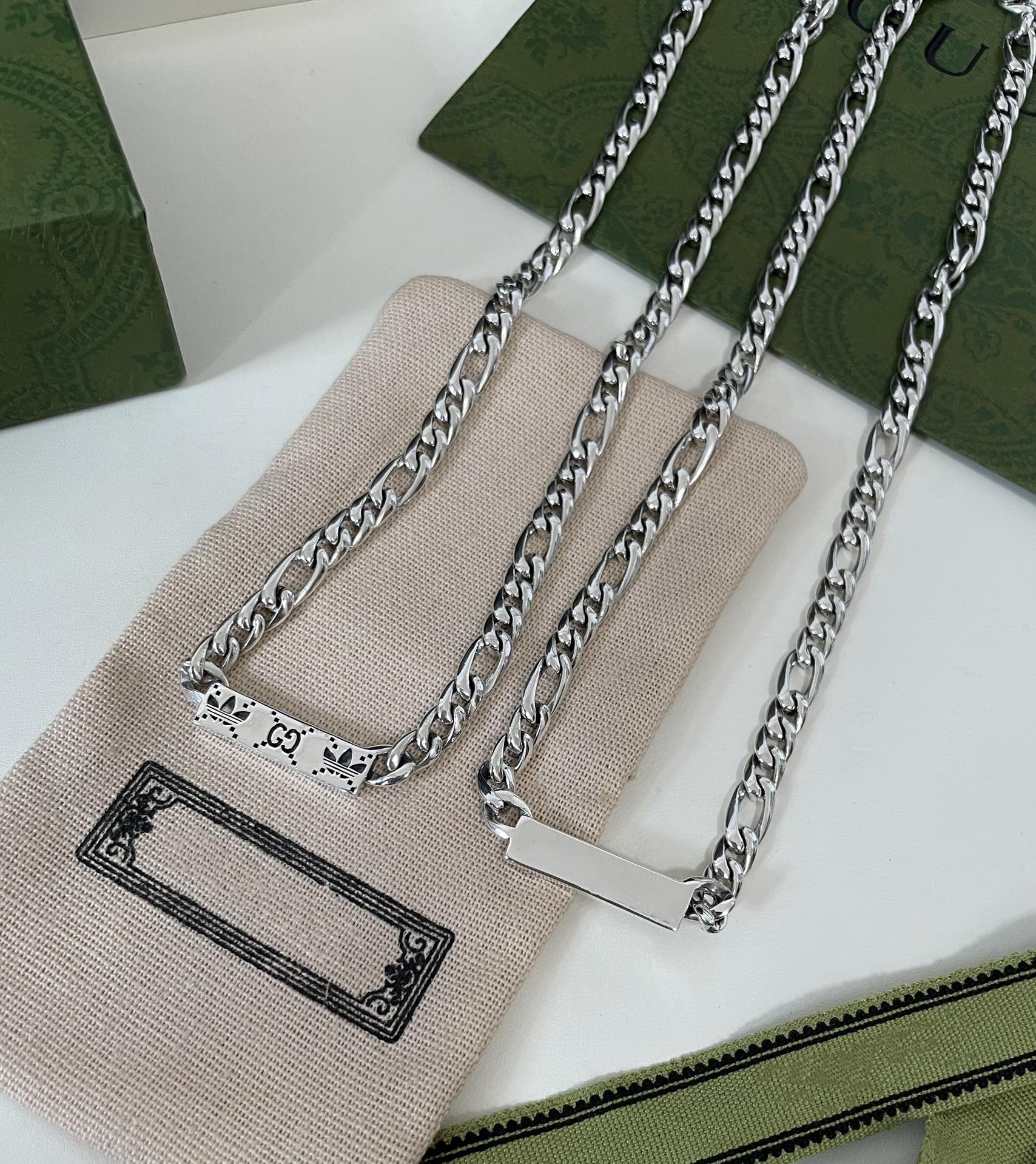 GUCCI GOURMETTE CHAIN NECKLACE