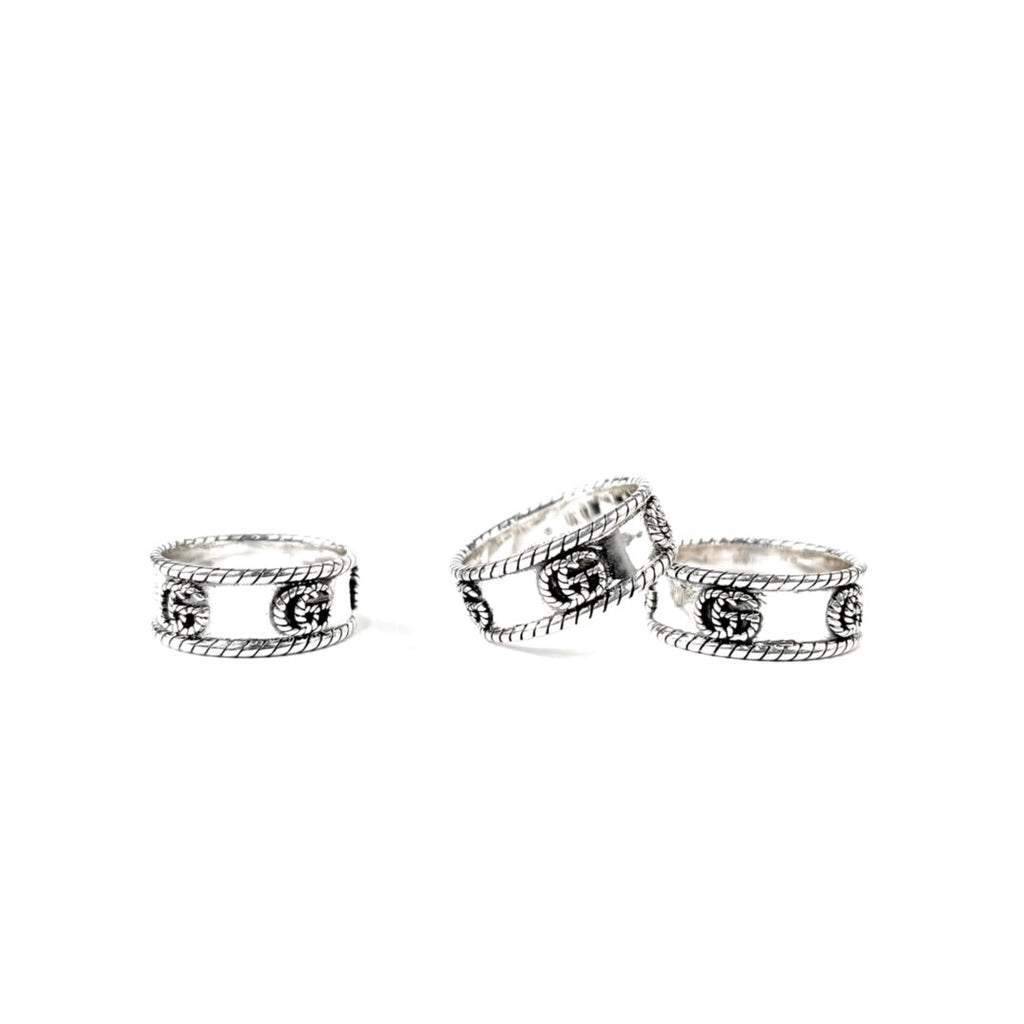 GUCCI MARMONT STERLING SILVER RING