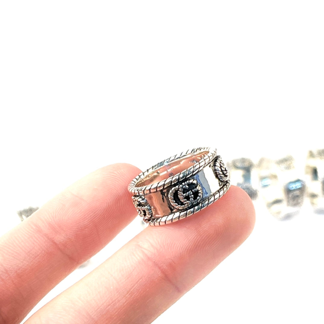 GUCCI MARMONT STERLING SILVER RING