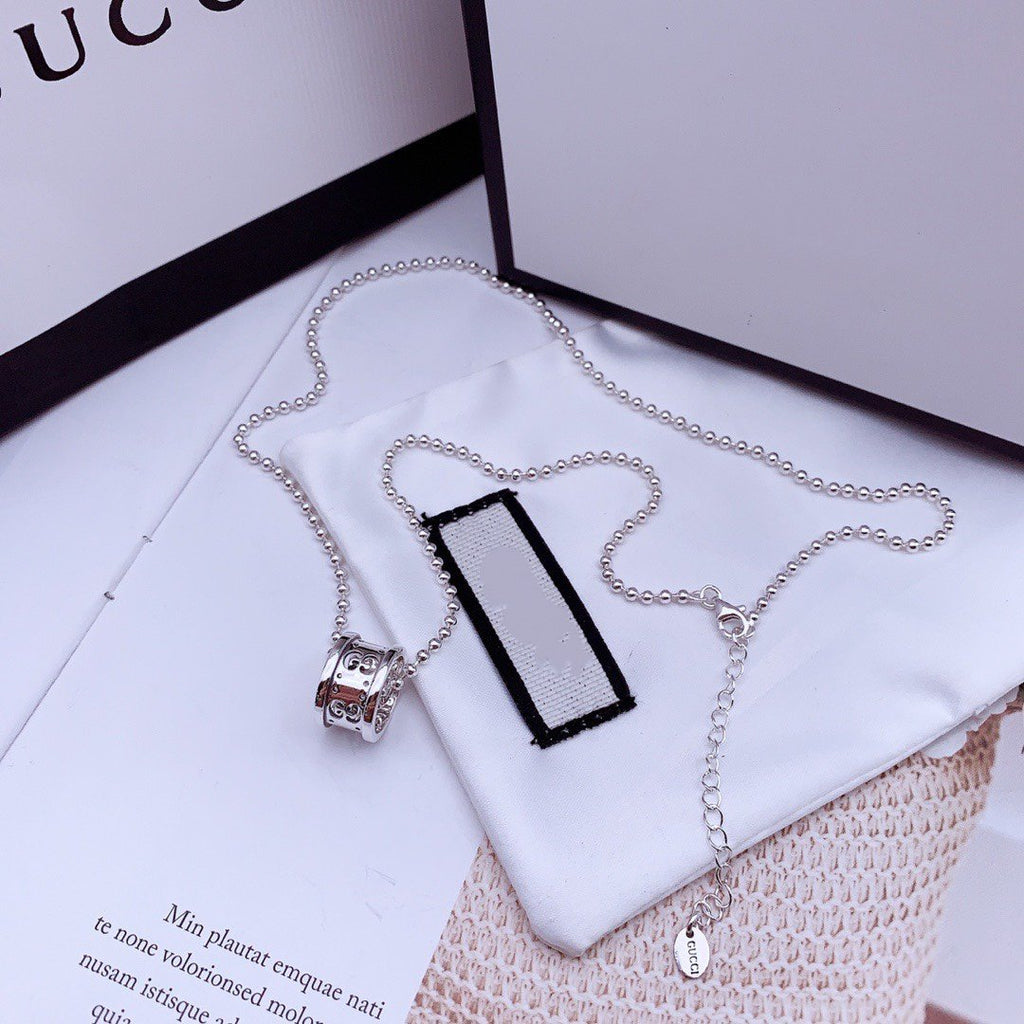 GUCCI NECKLACE ICON WHITE GOLD