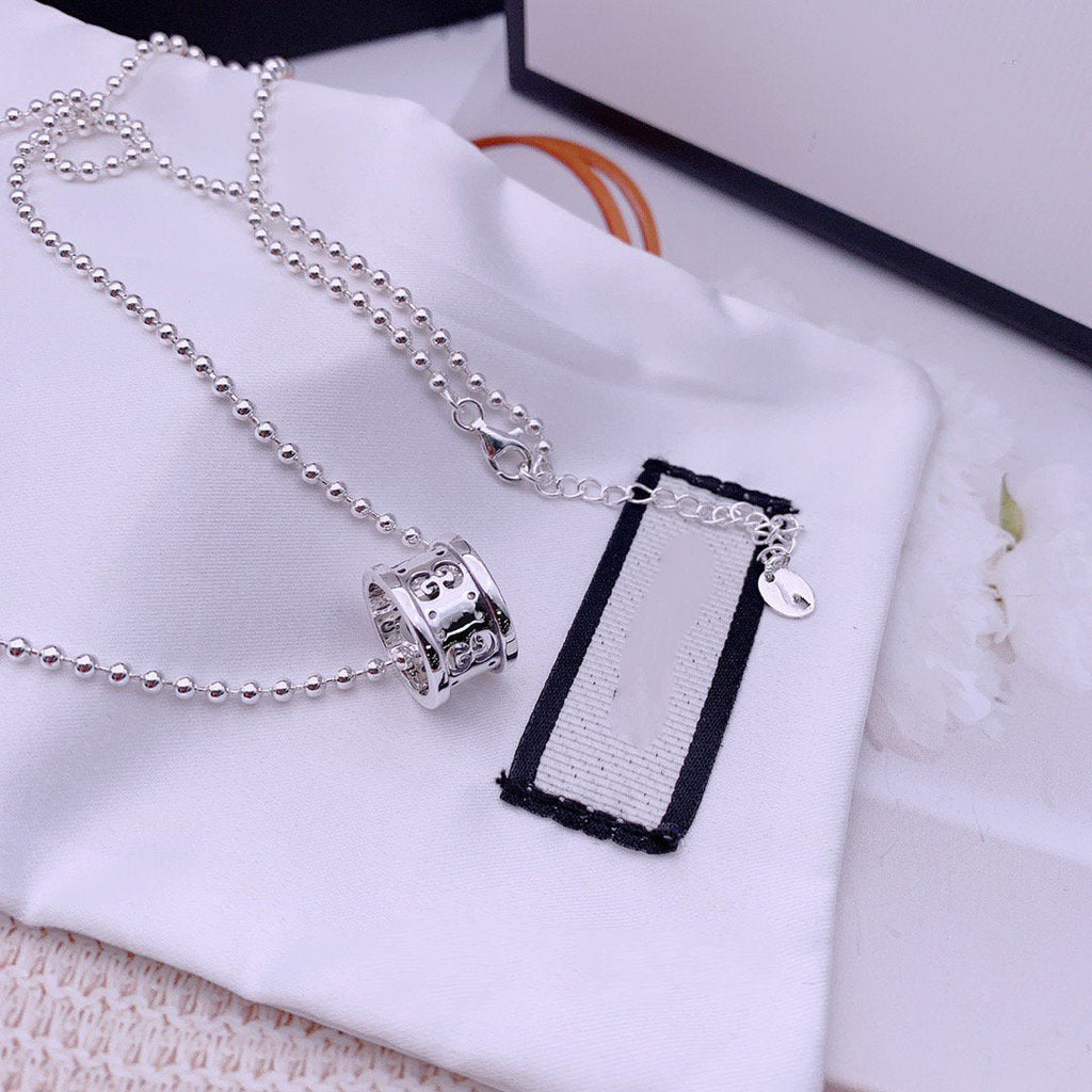 GUCCI NECKLACE ICON WHITE GOLD