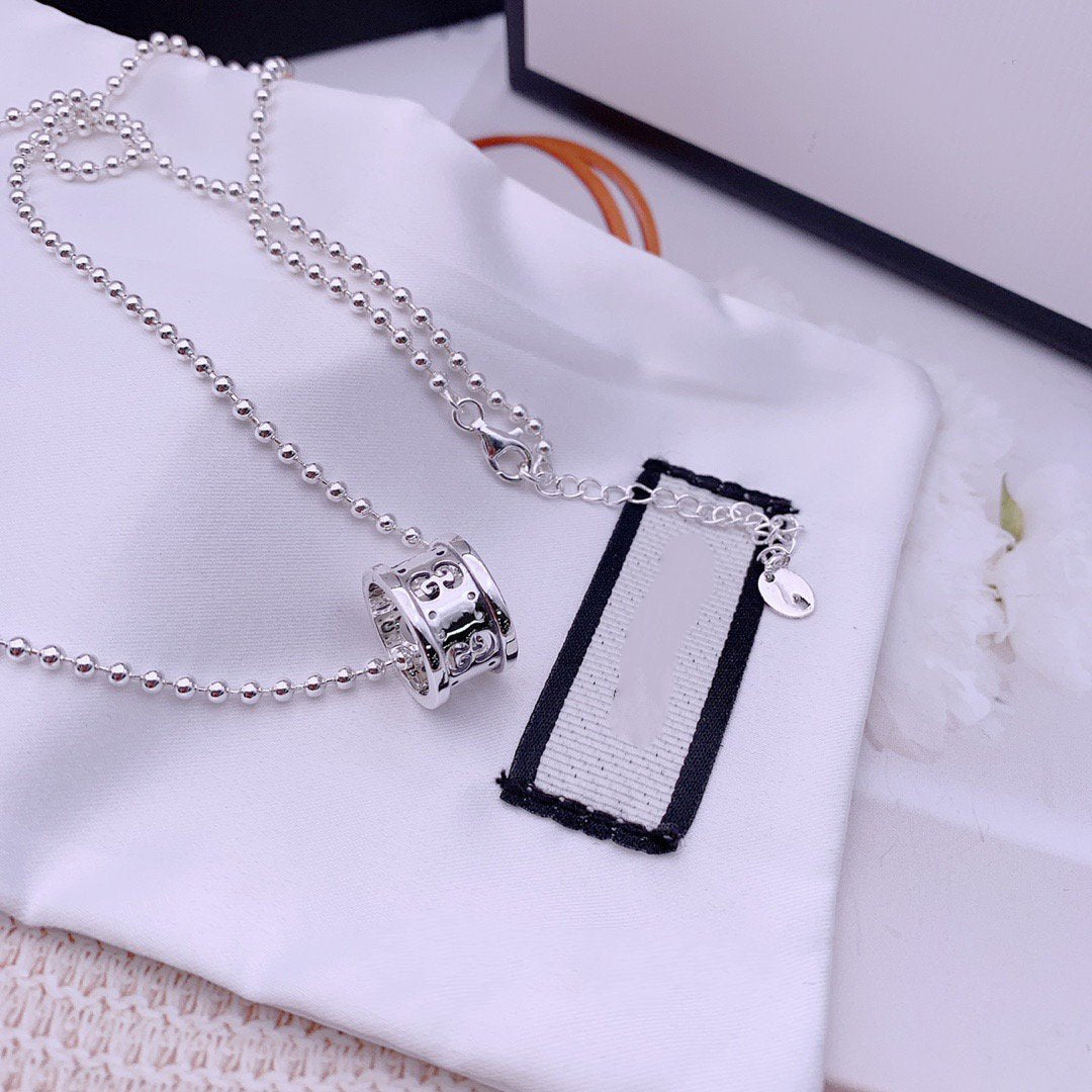 GUCCI NECKLACE ICON WHITE GOLD