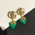 GUCCI STRAWBERRY EARRINGS