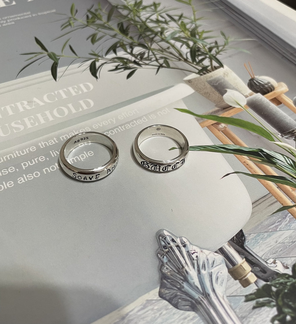 GUCCI SOAVE AMORE STERLING RING
