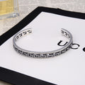 GUCCI SQUARE G SILVER BRACELET