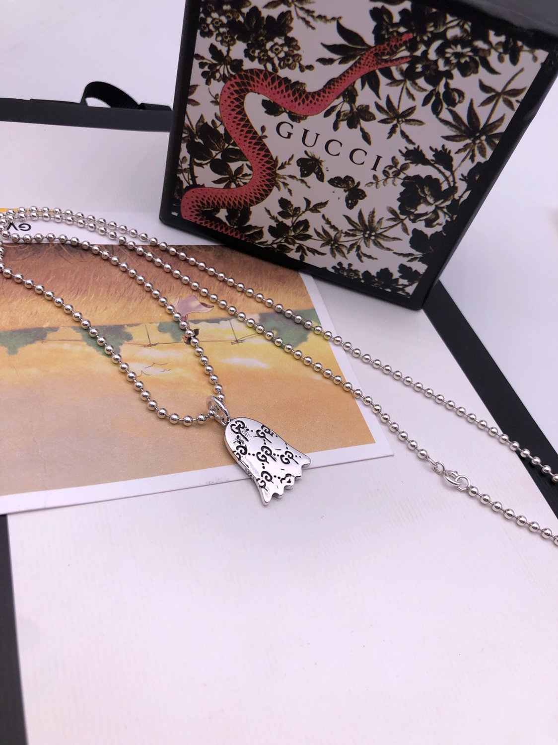GUCCI GHOST NECKLACE