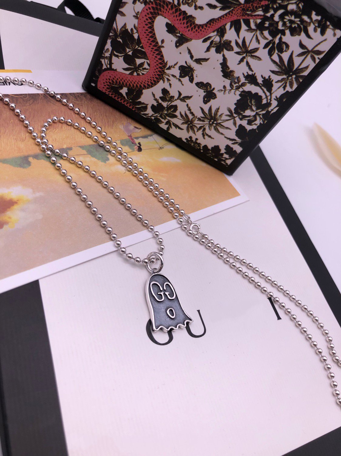 GUCCI GHOST NECKLACE