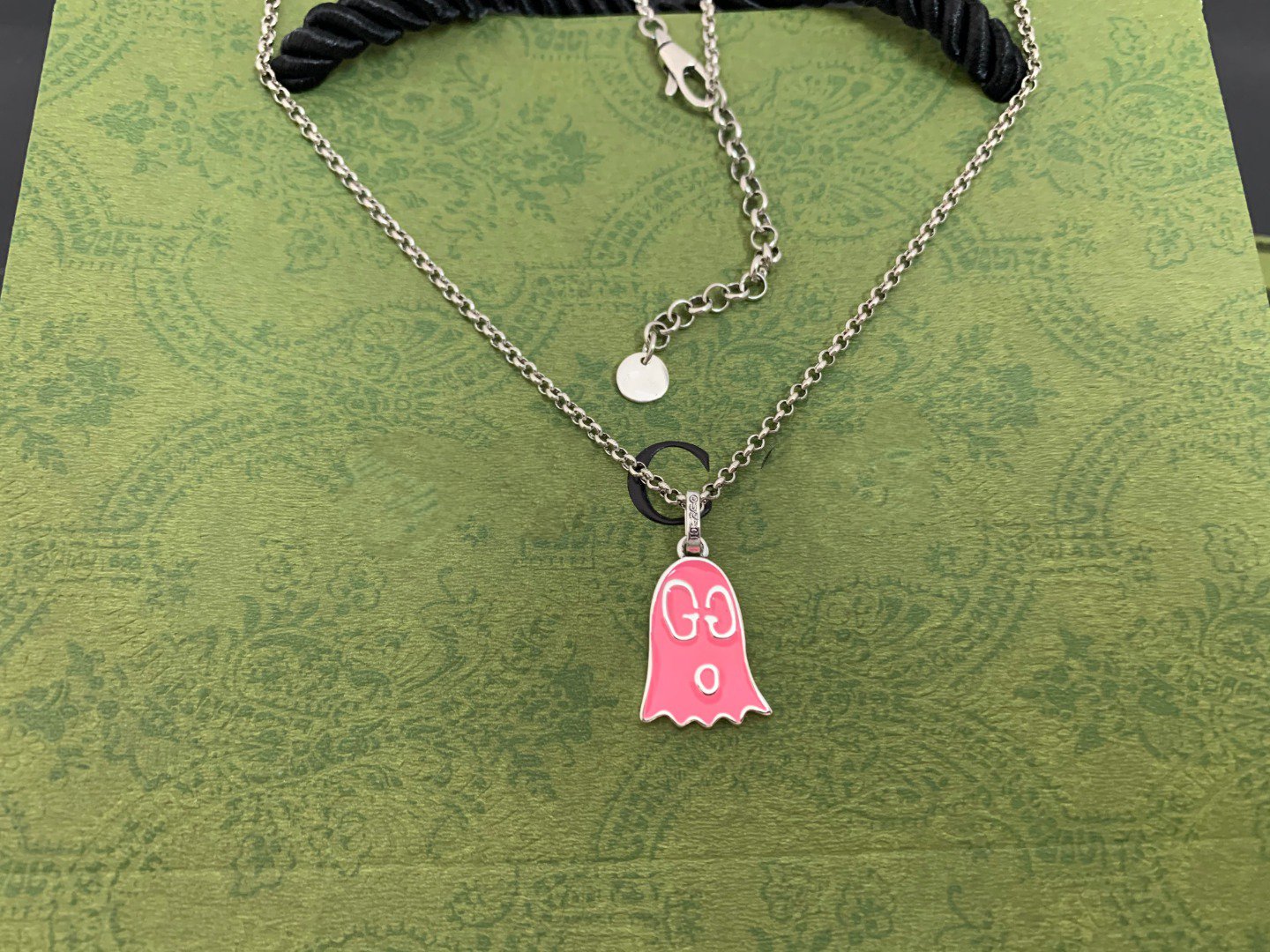 GUCCI GHOST PINK NECKLACE