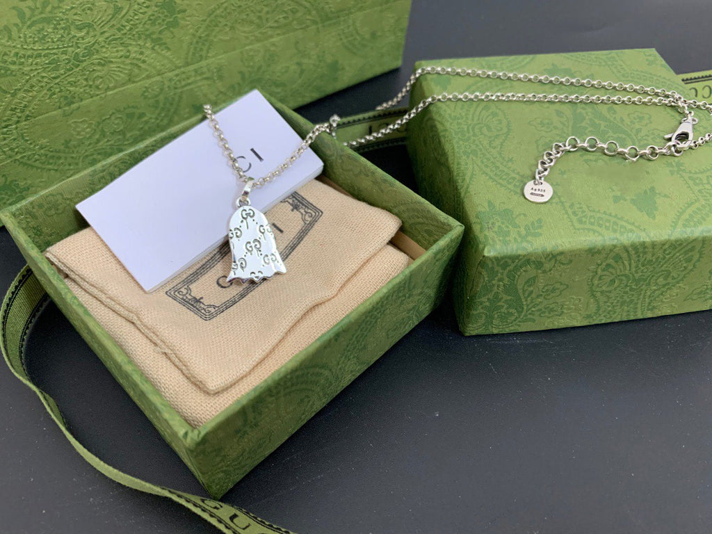 GUCCI GHOST RED NECKLACE