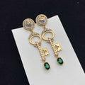 GUCCI KEY SHAPED DANGLE EARRING