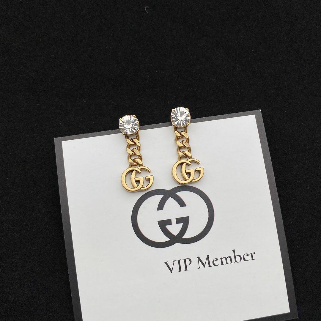 GUCCI MARMONT DROP EARRINGS