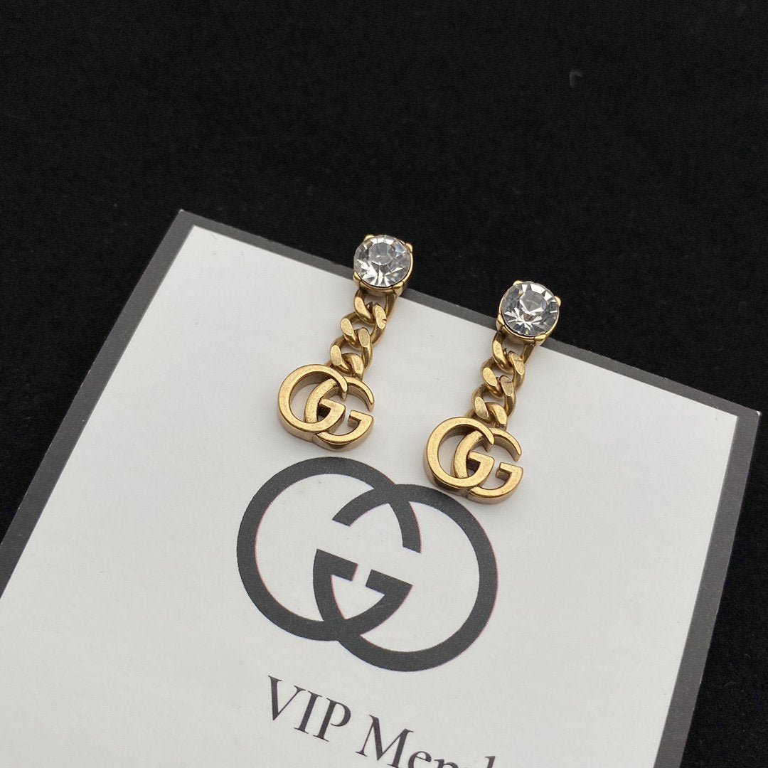 GUCCI MARMONT DROP EARRINGS