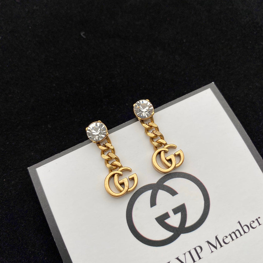 GUCCI MARMONT DROP EARRINGS