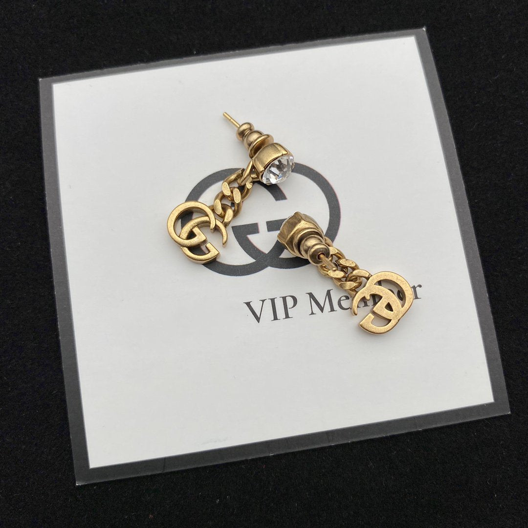 GUCCI MARMONT DROP EARRINGS