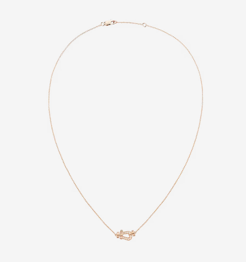 FORCE 10 DIAMOND PINK GOLD NECKLACE MINI MODEL