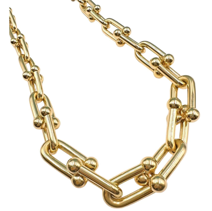 TIFFANY HARDWEAR GOLD CHOKER