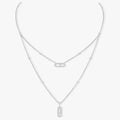 MOVE 2 ROW DIAMOND NECKLACE