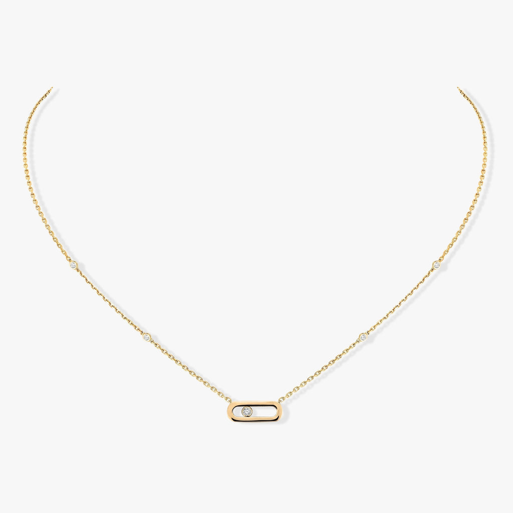 MOVE UNO DIAMOND NECKLACE