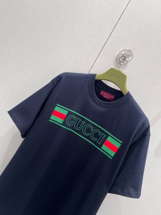 GUCCI Gucci 25 Print Short Sleeve T-shirt Cotton