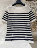 LOUIS VUITTON LV STRIPED SWEATER 25S IN TENCEL 266038