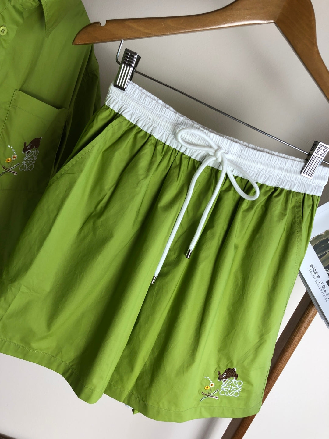 LOEWE SHIRT & SHORTS SET STYLE 148