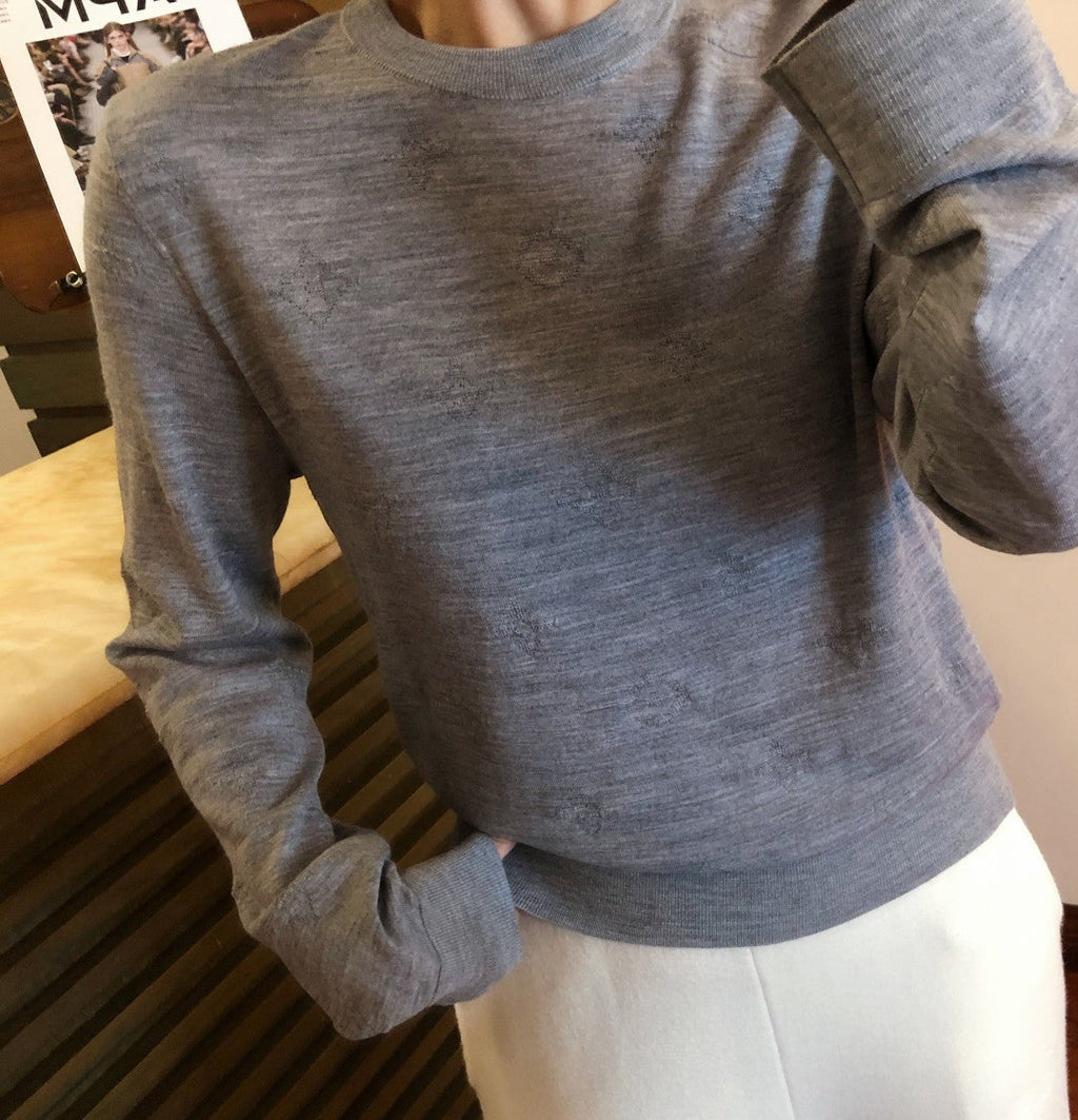 LOUIS VUITTON LV 25S CREW NECK PULLOVER 0079