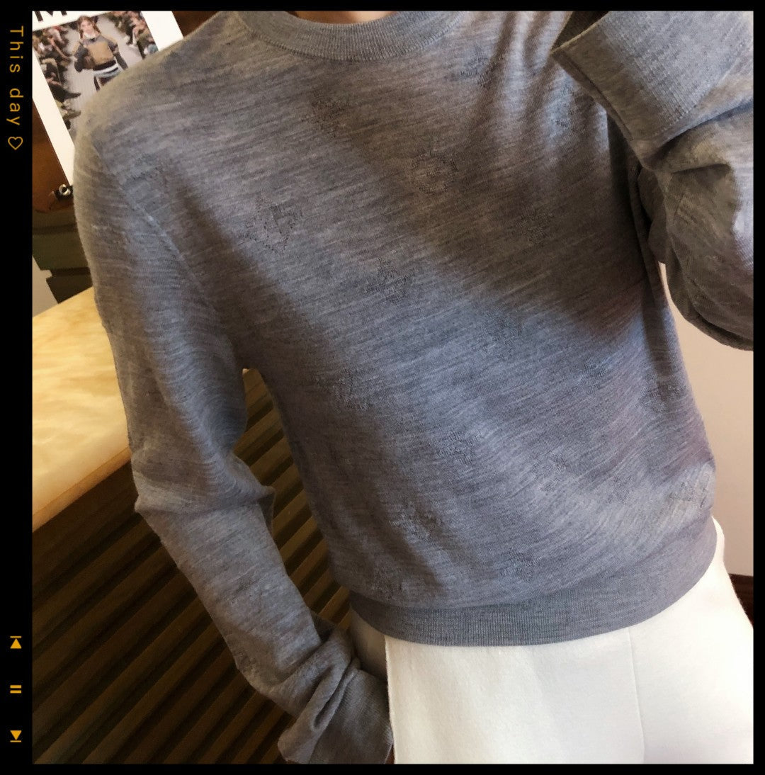 LOUIS VUITTON LV 25S CREW NECK PULLOVER 0079