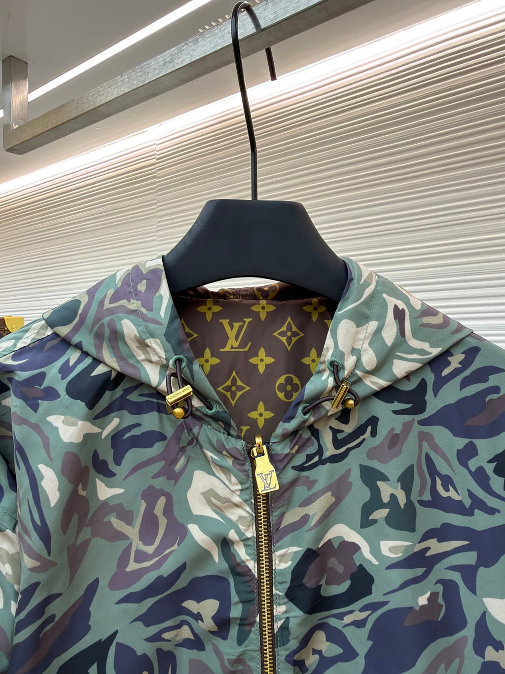 LOUIS VUITTON LV 25S HOODED JACKET 0159