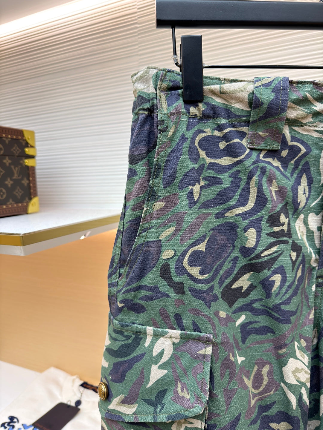 LOUIS VUITTON LV 25S PATCHWORK CARGO PANTS 0158