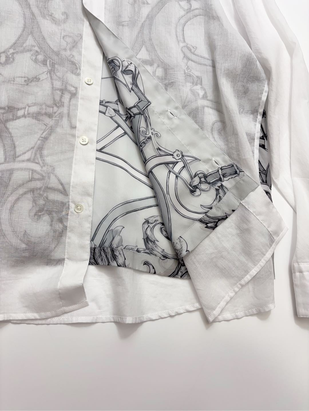 HERMES 25S LONG-SLEEVE SHIRT 388