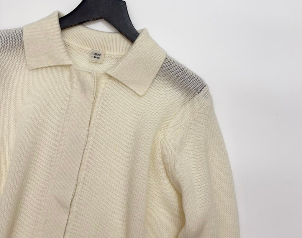 HERMES 25S CASERE KNIT JACKET 231